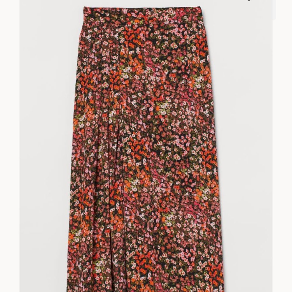 Midi skirt floral